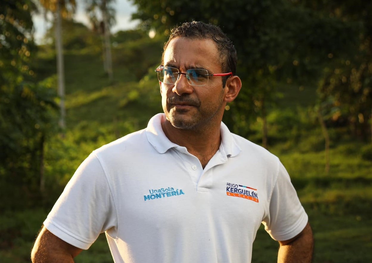 Hugo Kerguelén García, alcalde electo de Montería.