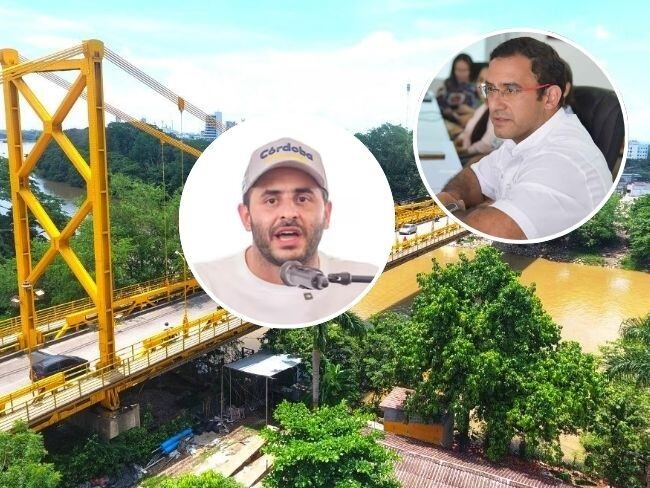 El gobernador de Córdoba, Erasmo Zuleta, y el alcalde Hugo Kerguelén, no apoyan el día cívico.