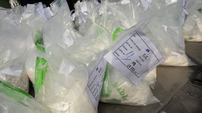 Cocaína paquetes. Foto: Getty Images