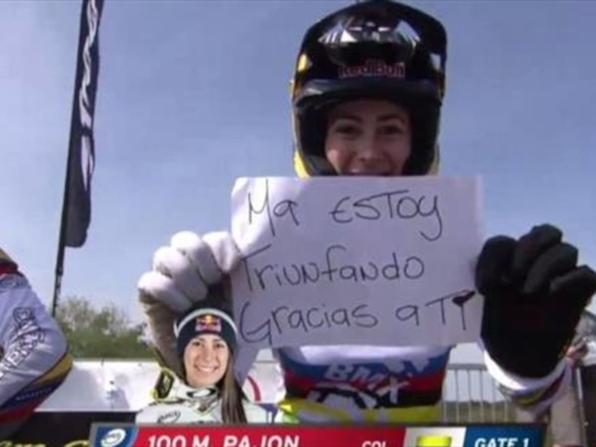 Mariana Pajón se corona campeona de la Copa Mundo de BMX en Holanda