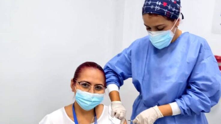 Santander completó primera jornada de vacunación