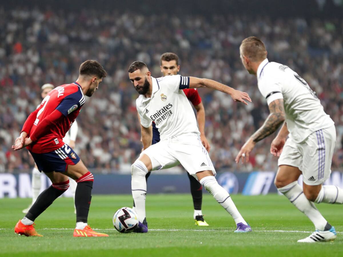 Real Madrid empató con Osasuna y le cedió el liderato de LaLiga a Barcelona