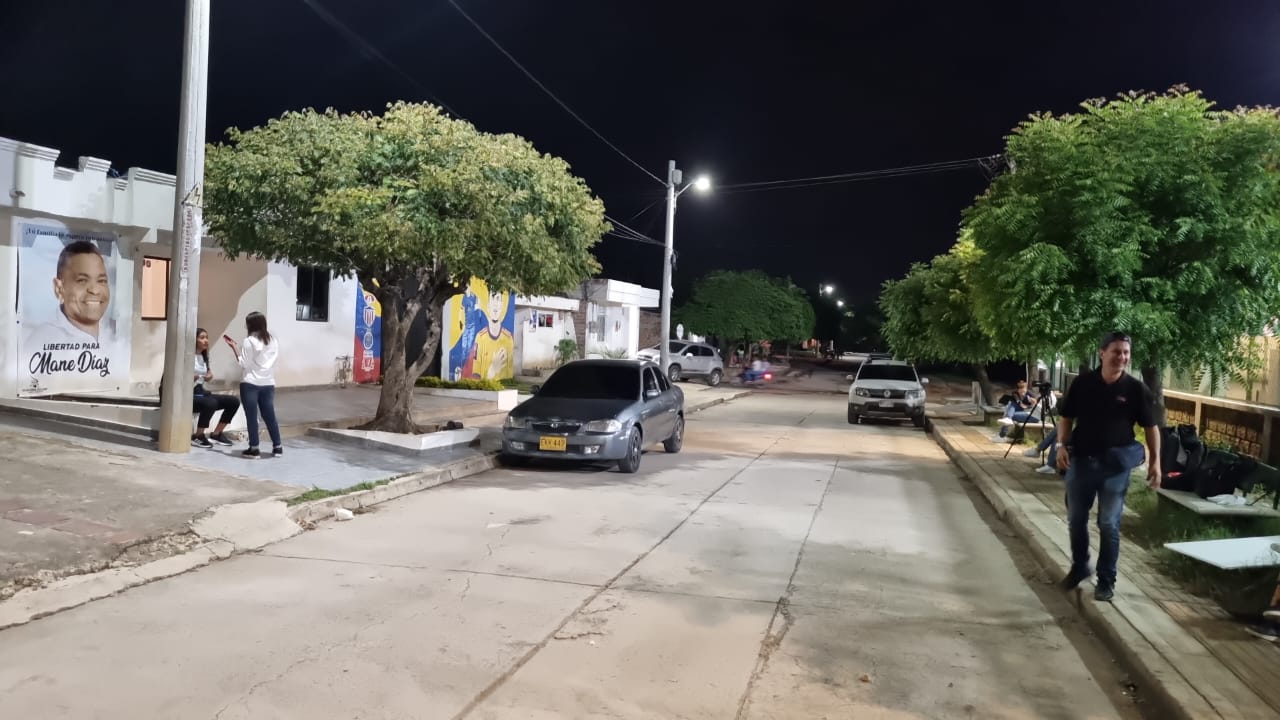 Sector donde reside la familia del jugador Luis Díaz./ Foto: Caracol Radio