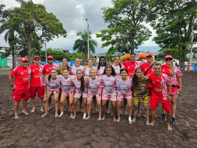 Selección Valle de Fútbol Playa Femenino - Liga Vallecaucana de Fútbol