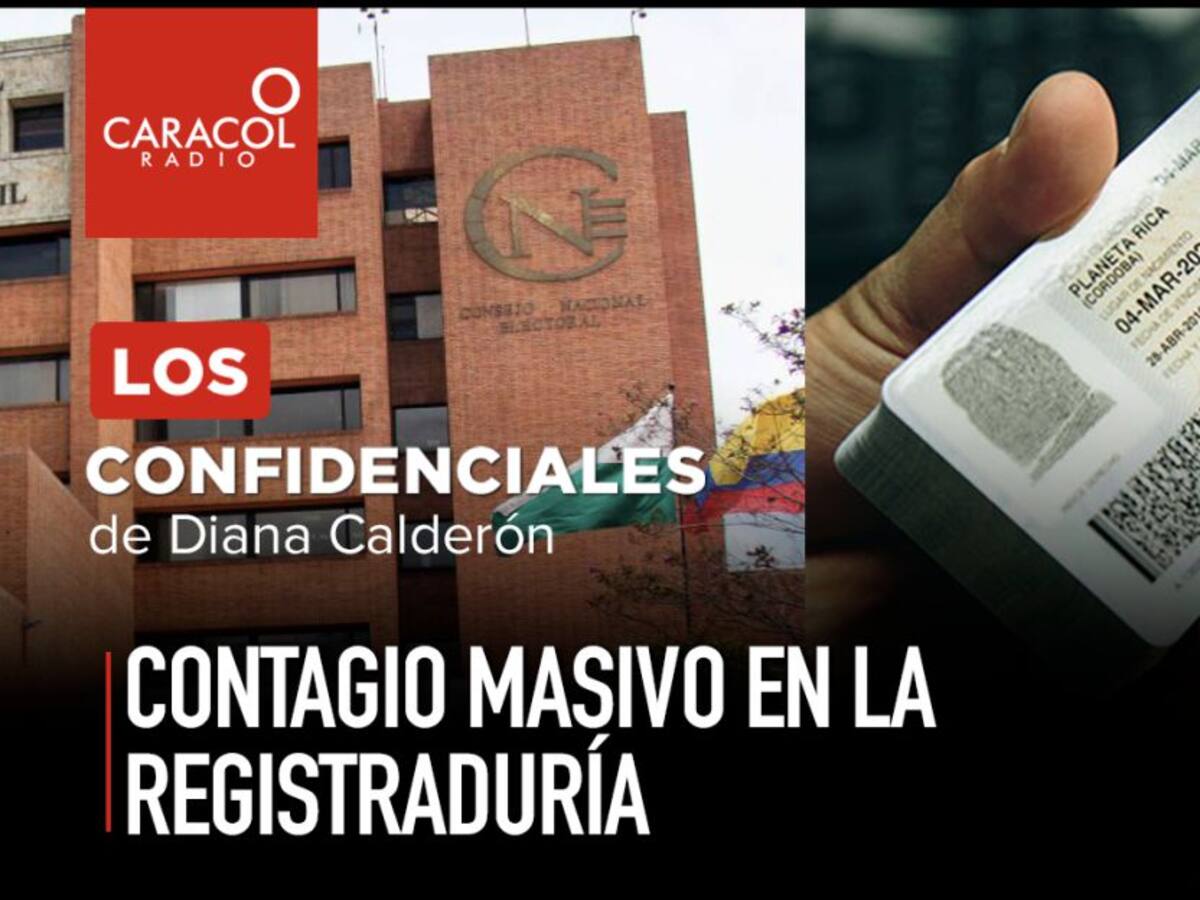 Contagio masivo en la Registraduría