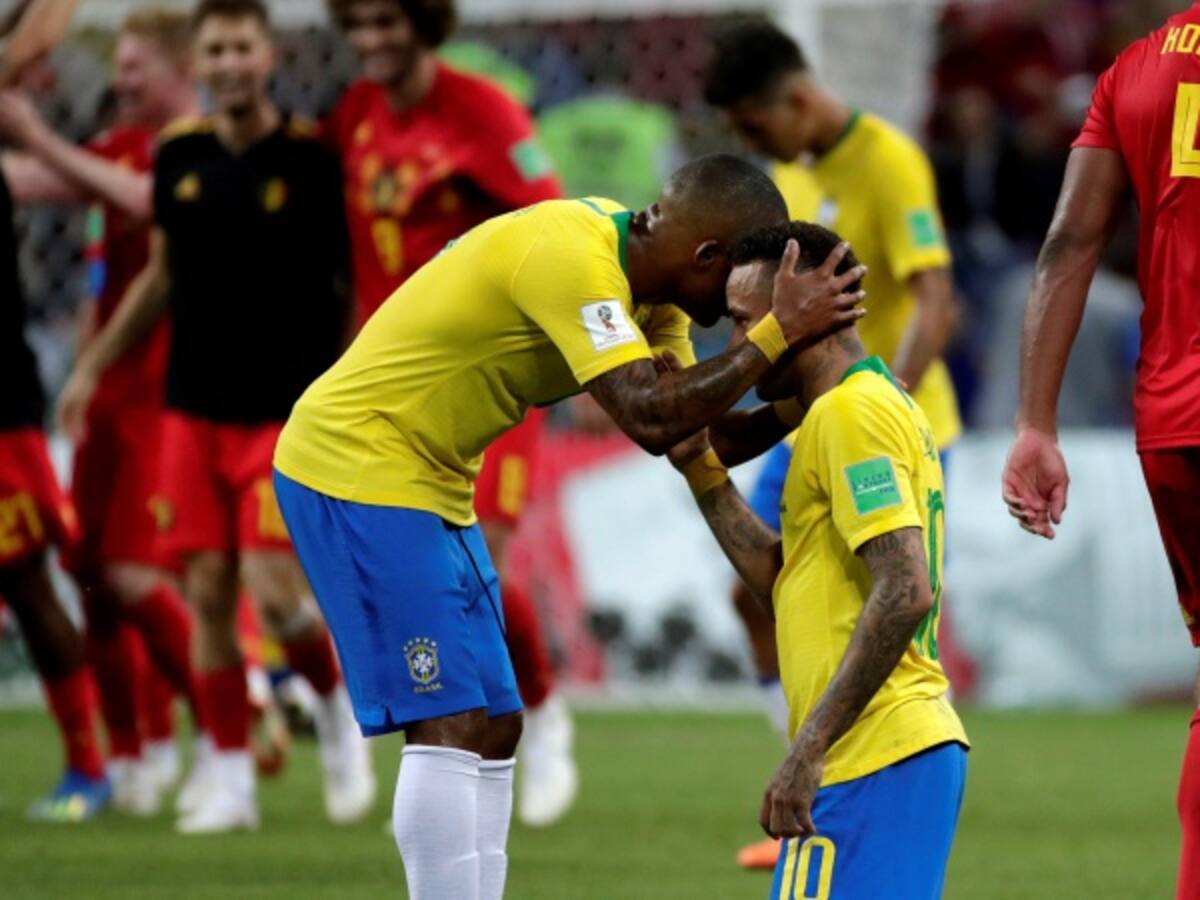Brasil se despide del Mundial tras perder ante Bélgica