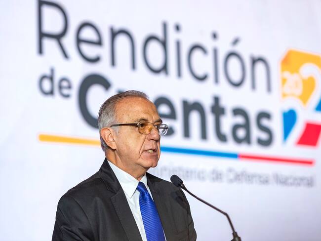 Iván Velásquez en la rendición de cuentas 2022. Cortesía: MinDefensa