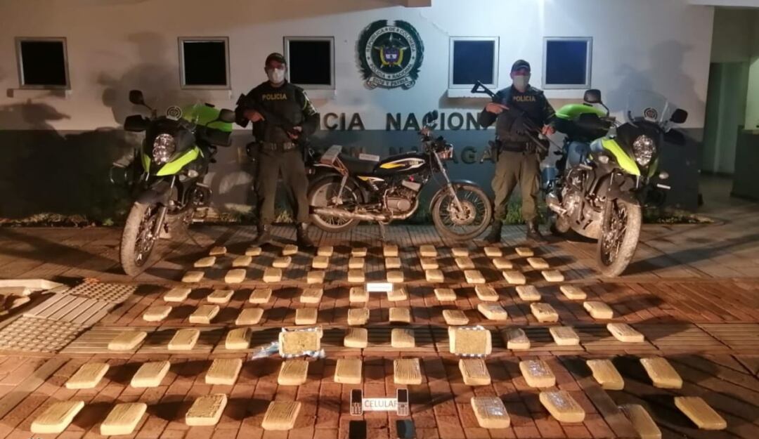 Incautación de marihuana en Natagaima, Tolima
