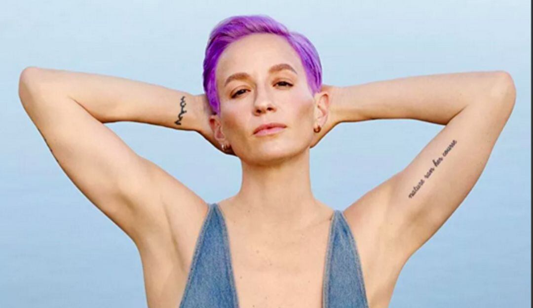 Megan Rapinoe, jugadora de la Selección de Fútbol de Estados Unidos