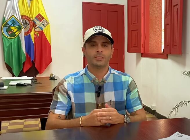 Alcalde de Jericó Sebastian Garcés- foto alcaldía