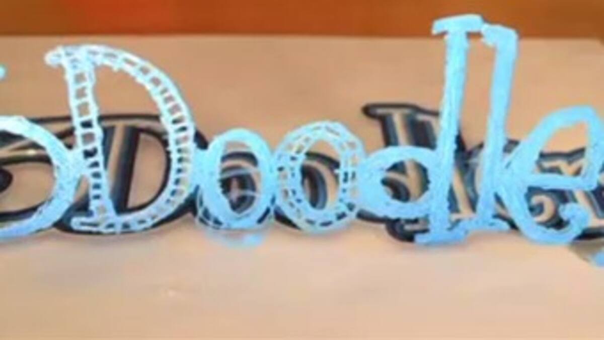 El "primer" bolígrafo 3D que dibuja en el aire
