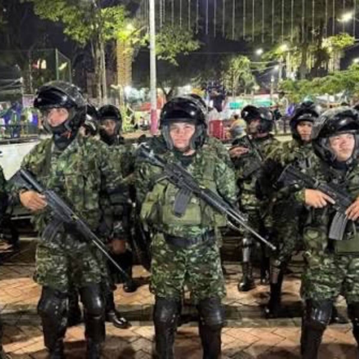 Seguridad para Junior- Cerro Porteño en Cartagena fue reforzada con Infantería de Marina