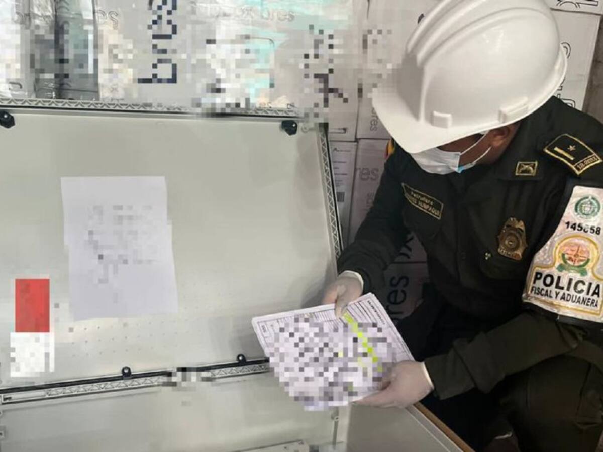 Policía Fiscal y Aduanera incautó millonario cargamento en Cartagena