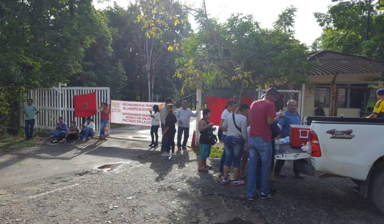 Dos días completa la protesta en la zona industrial de Tibú.