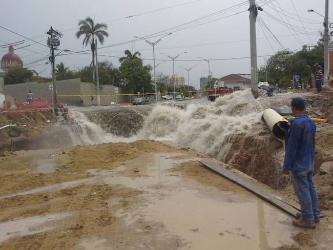 Emergencia en el arroyo de &#039;La Felicidad&#039; en Barranquilla