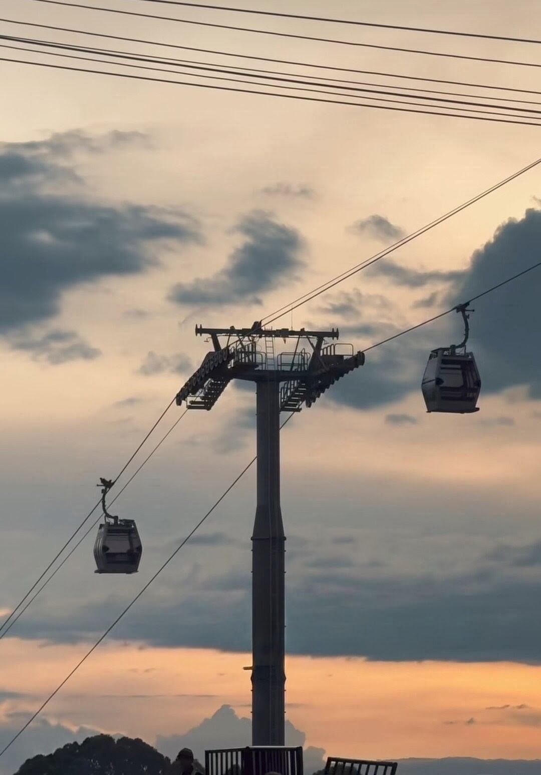 Línea 3 de Cable Aéreo de Manizales. Foto: Instagram @cableaereo.