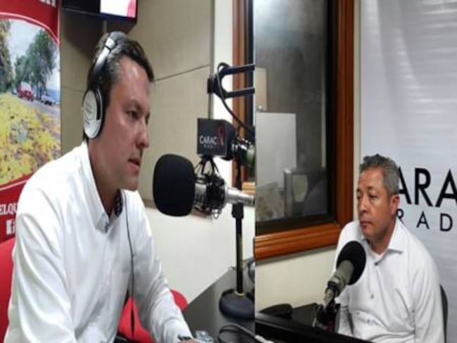 Diego Javier Osorio, Luciano Grisales y Atilano Giraldo representantes Quindío