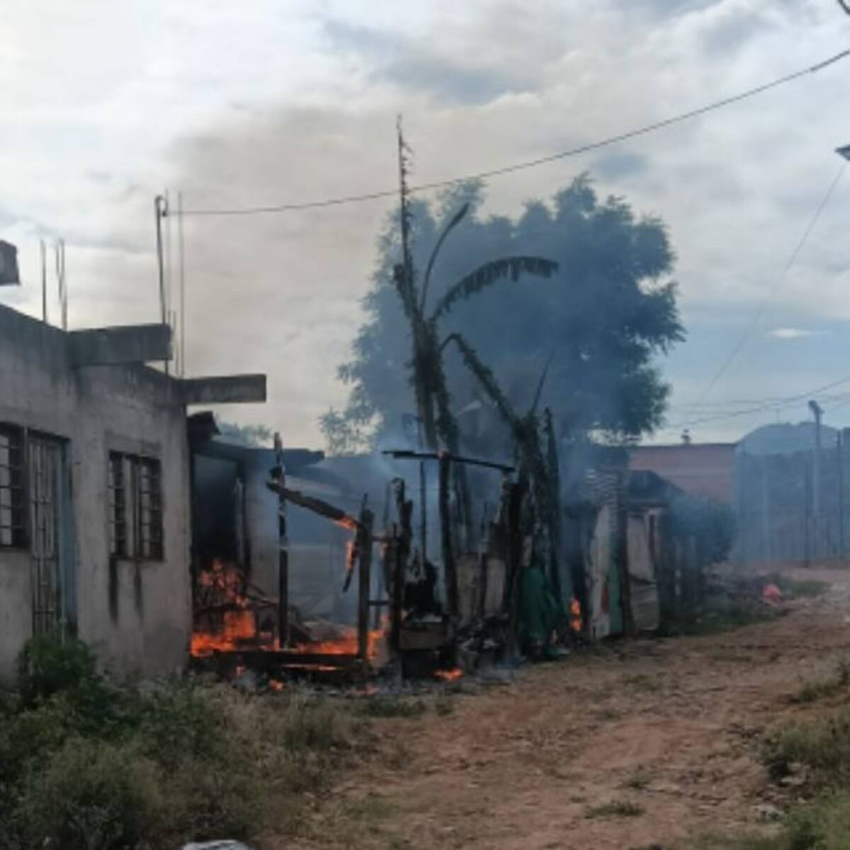 Denuncian nueva quema de una vivienda en el asentamiento Colinas del Tunal