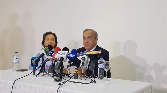 Luis Alfredo Ramos hizo claridad sobre los presuntos pagos hechos por él para buscar favorecimientos en su proceso ante la Corte Suprema de Justicia. Foto: Evelyn Ortiz (W Radio)