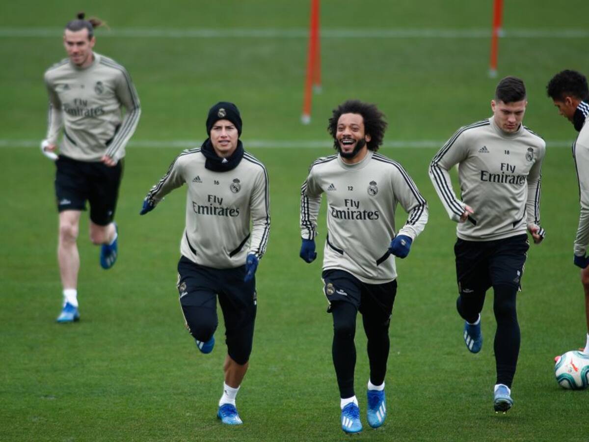 ¡Atento James! El Real Madrid confirmó fecha para reanudar entrenamientos