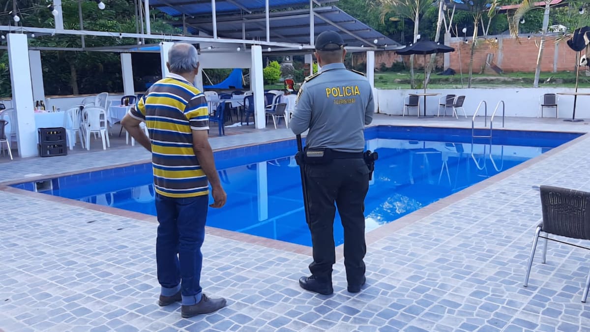 Policía Metropolitana de Ibagué ejerce vigilancia a piscinas en la ciudad
