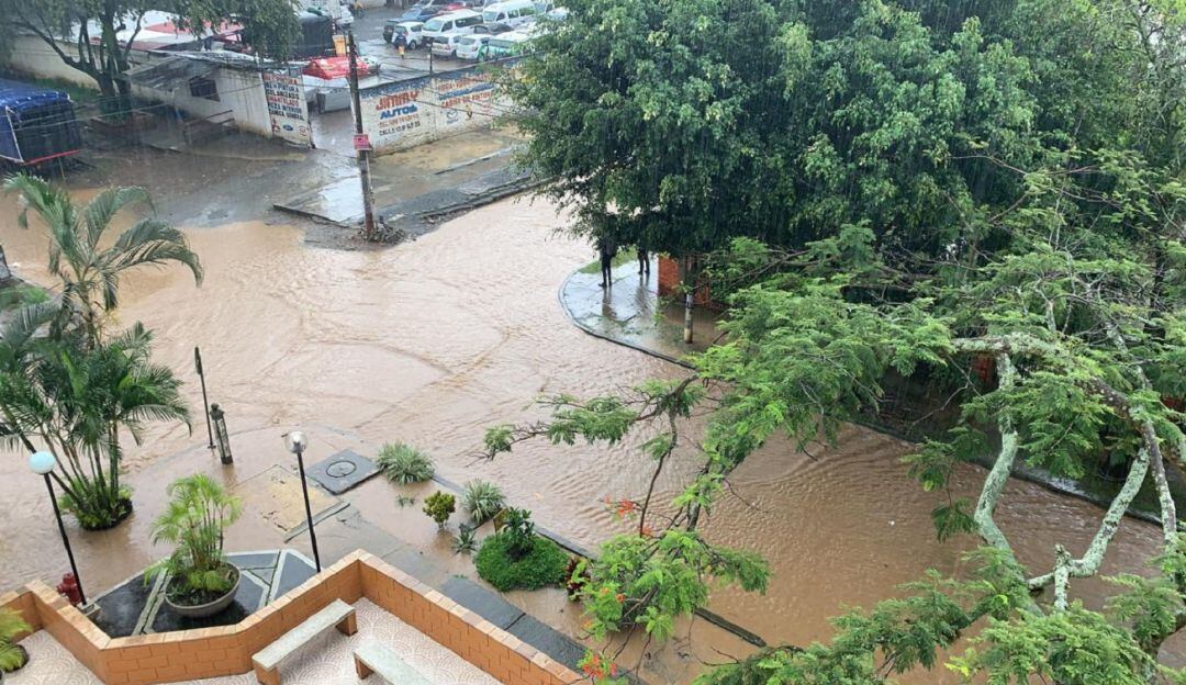 Inundaciones en Cali por lluvias