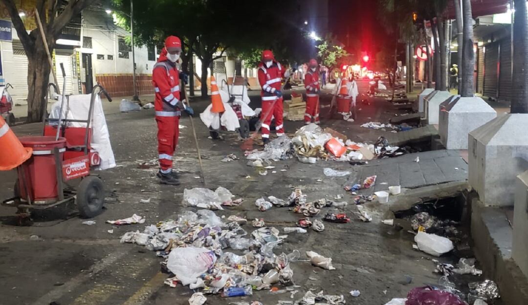 Jornada limpieza en Cúcuta