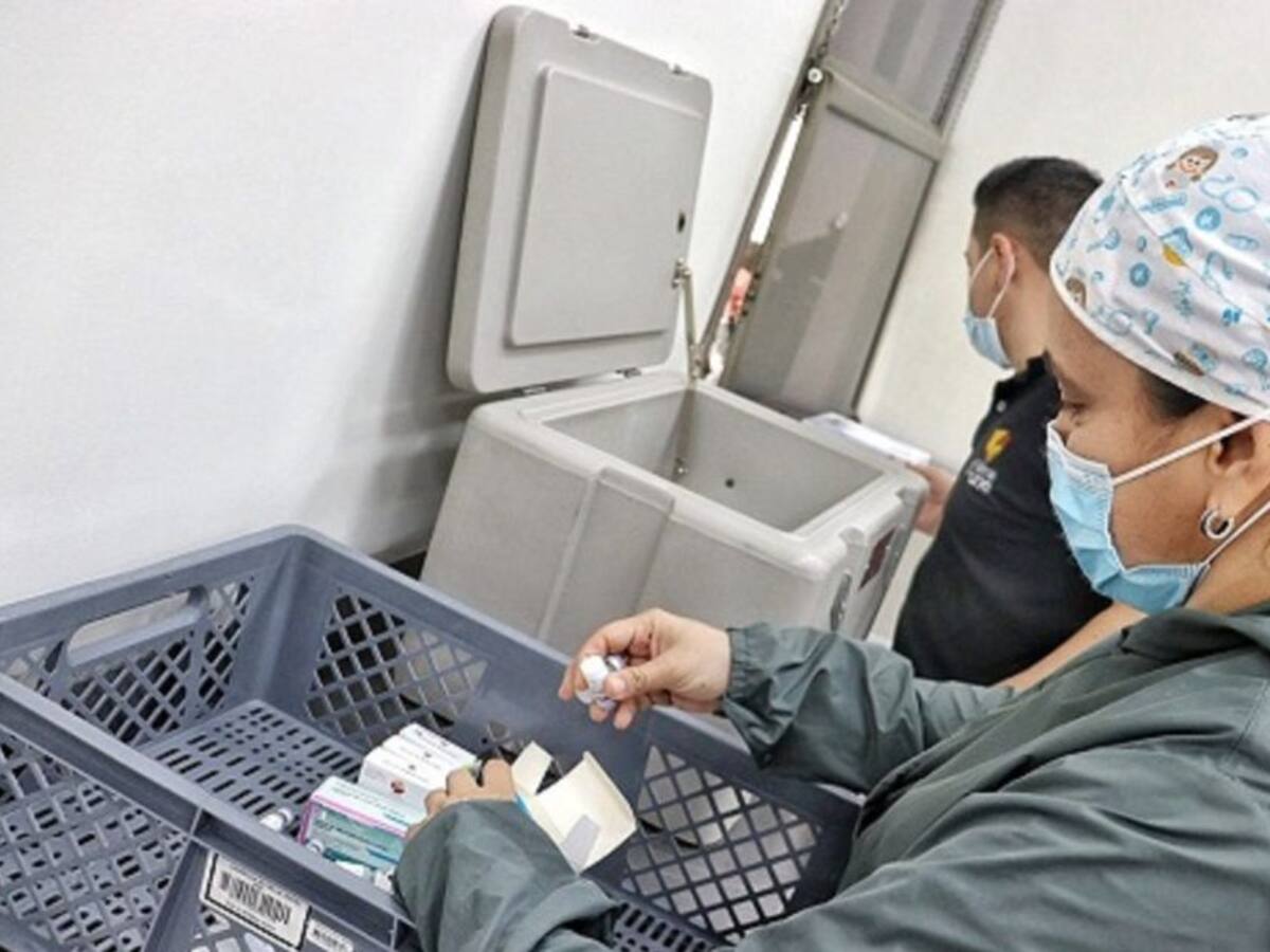 Vacunas Pfizer llegaron al departamento del Tolima