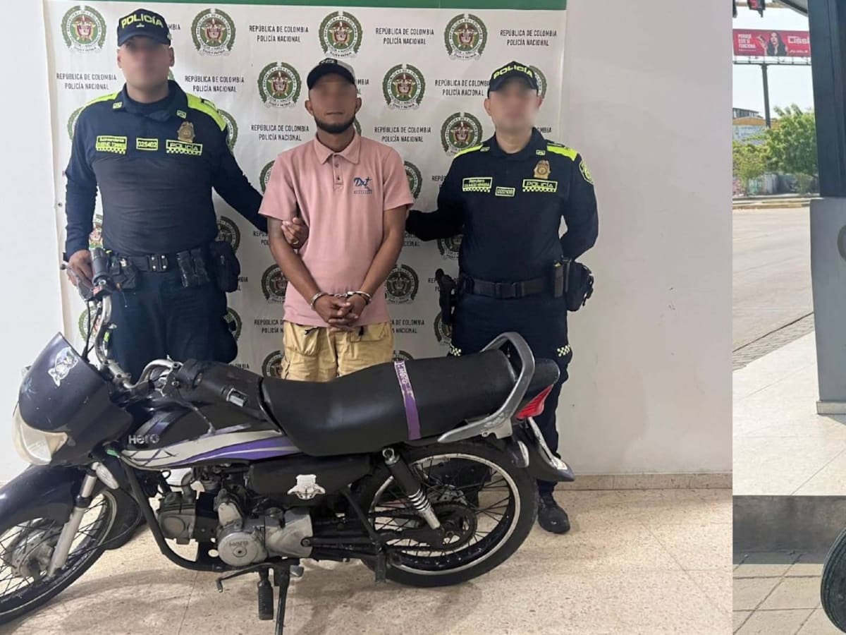 Capturan a alias ‘El Gato’ y ‘El Ratón’ por hurto y receptación de motocicletas en Cartagena