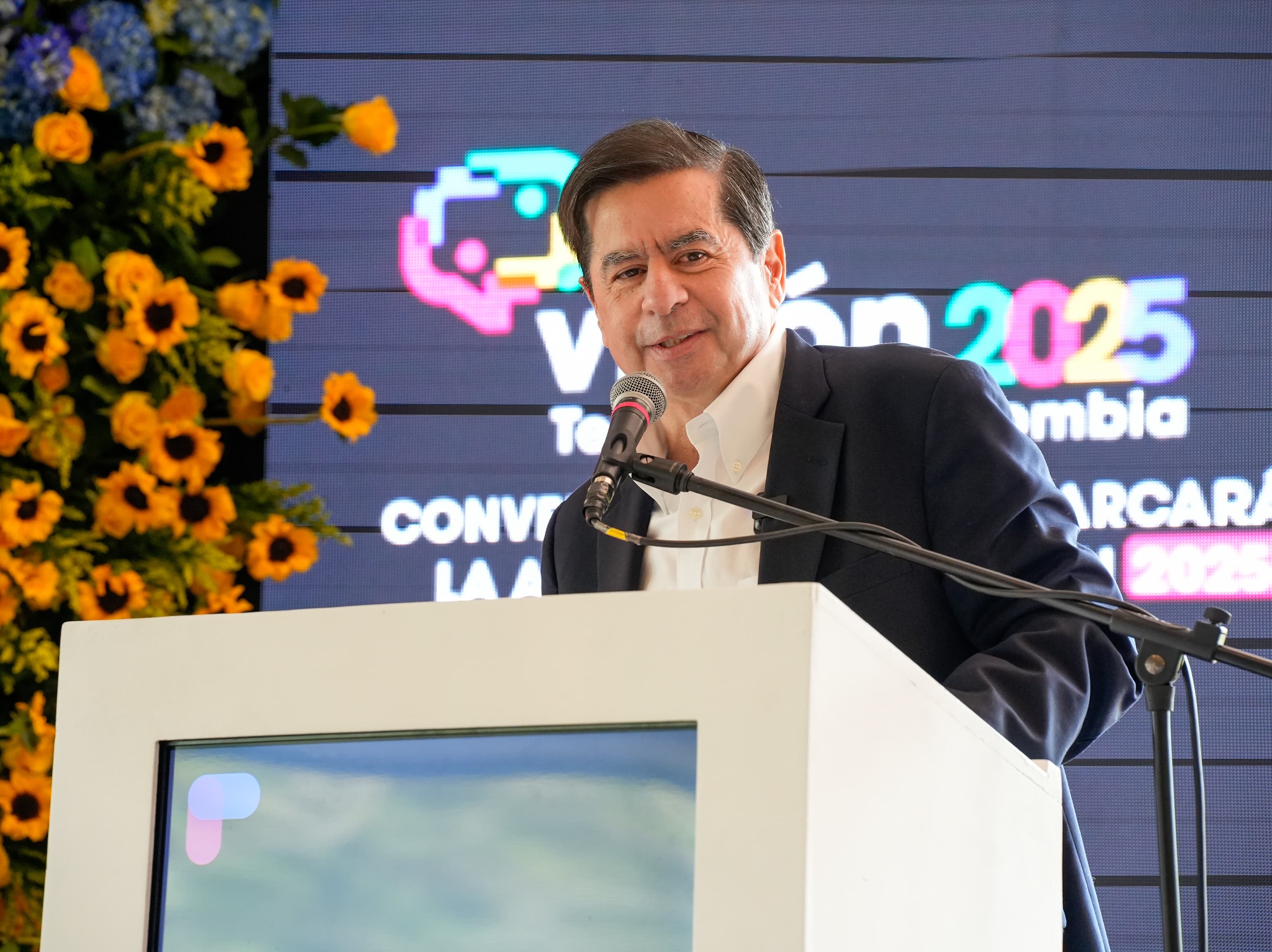 Juan Fernando Cristo, ministro del Interior en Visión 2025 de Prisa Media