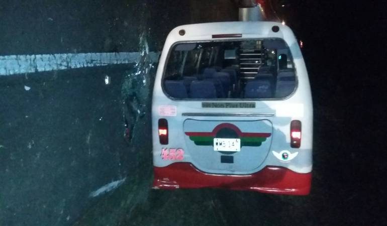 Organismos de socorro de Armenia y Montenegro atendieron la emergencia.