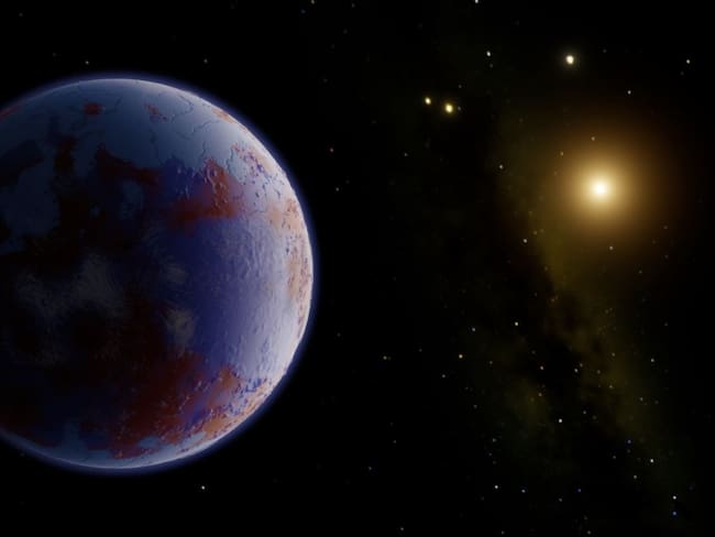 Un planeta como la Tierra en el confín del Sistema Solar / FERNANDO PEÑA D&#039;ANDREA/KINDAI UNIVERSITY