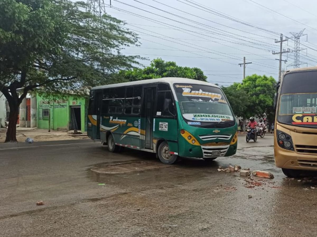 Investigan ataque a bala contra bus de servicio público en Soledad, Atlántico