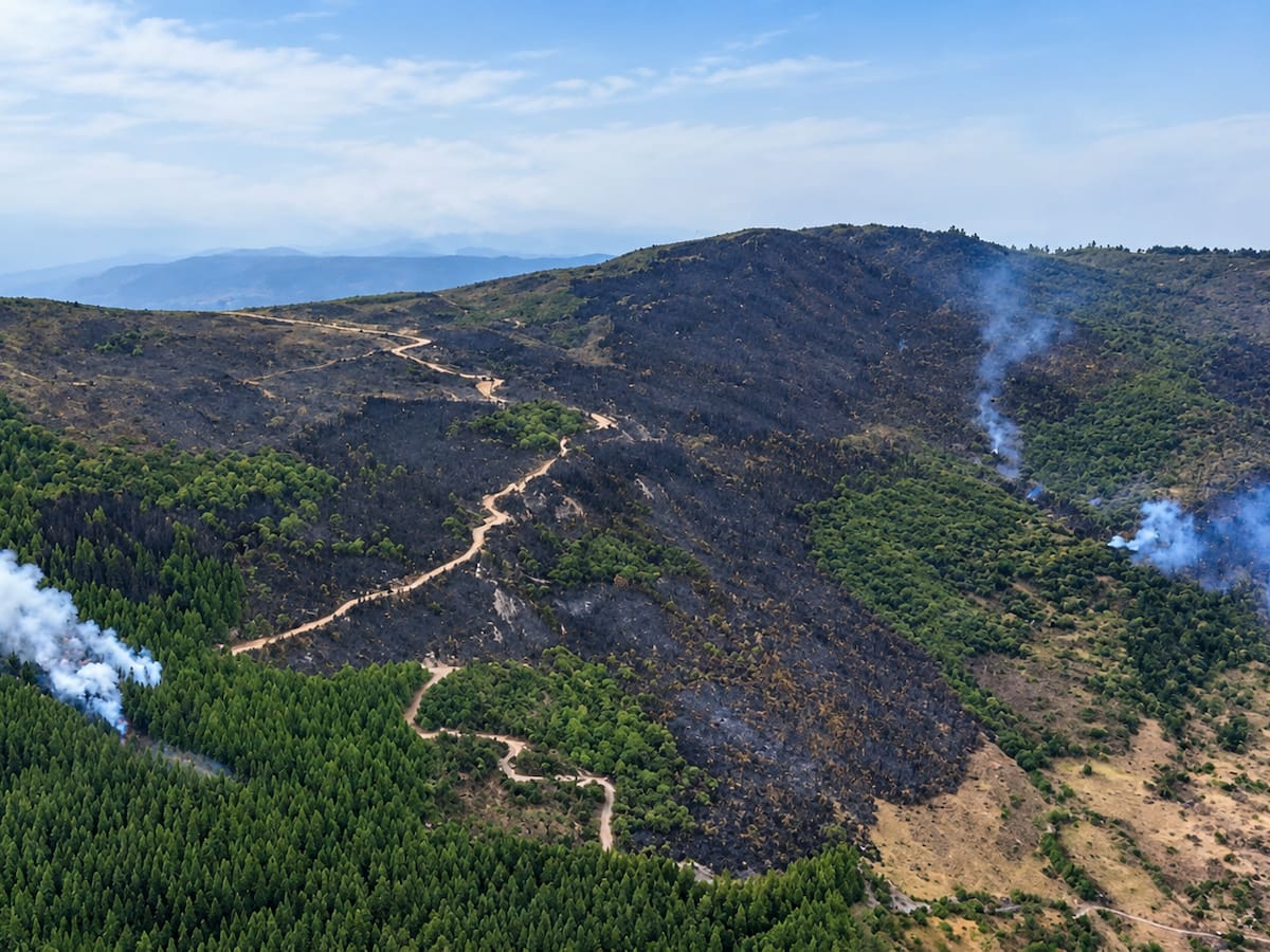 Se reactivó incendio forestal en zona del Páramo de Santurbán en Santander
