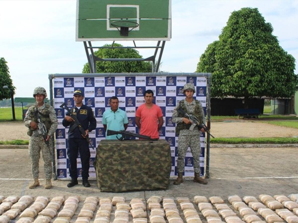 Decomisan más de tonelada y media de marihuana en el Amazonas