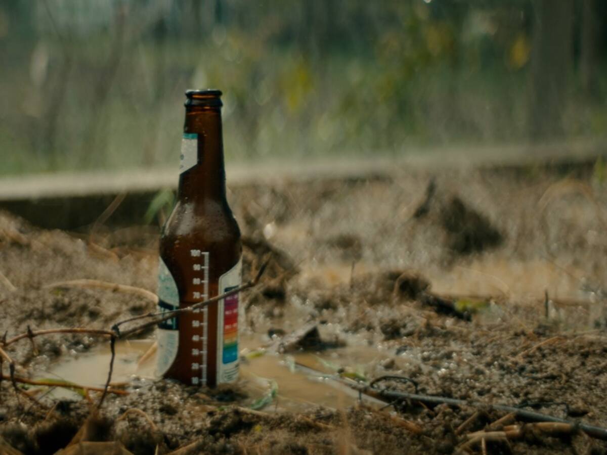 Botella de cerveza se convierte en Pluviómetro para impulsar la agricultura sostenible