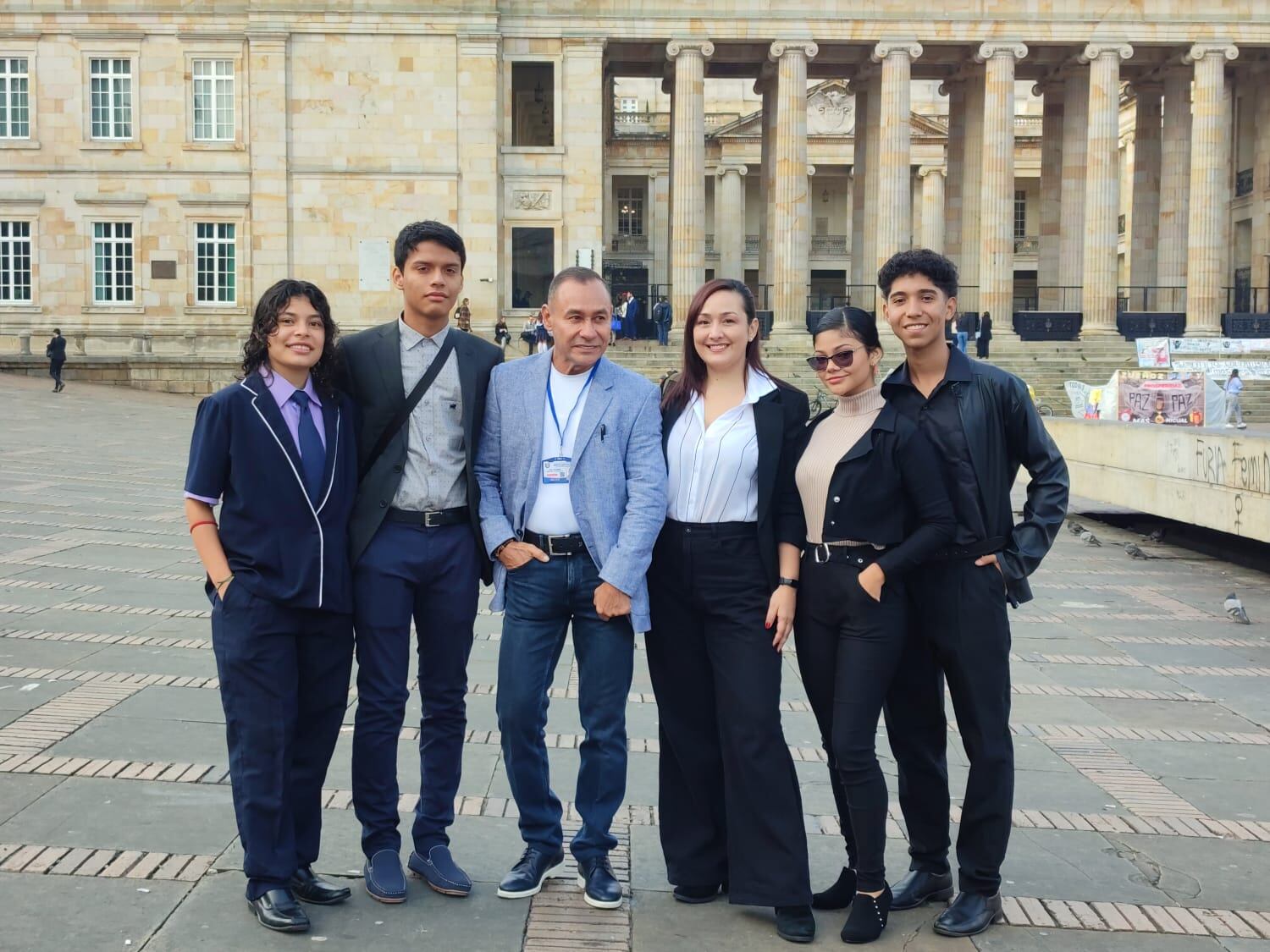 Jóvenes cucuteños en el  Congreso República Estudiantil