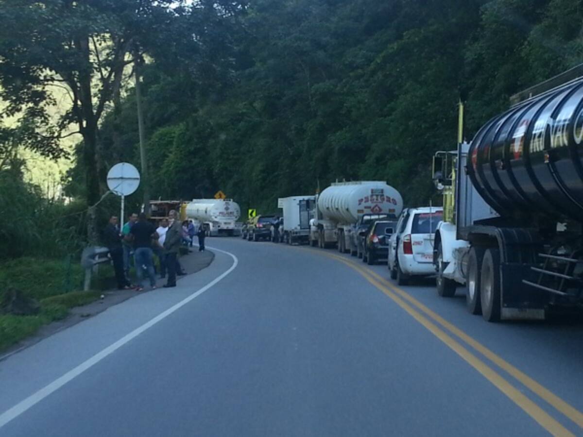 Cerrada la vía antigua al Llano: Invias