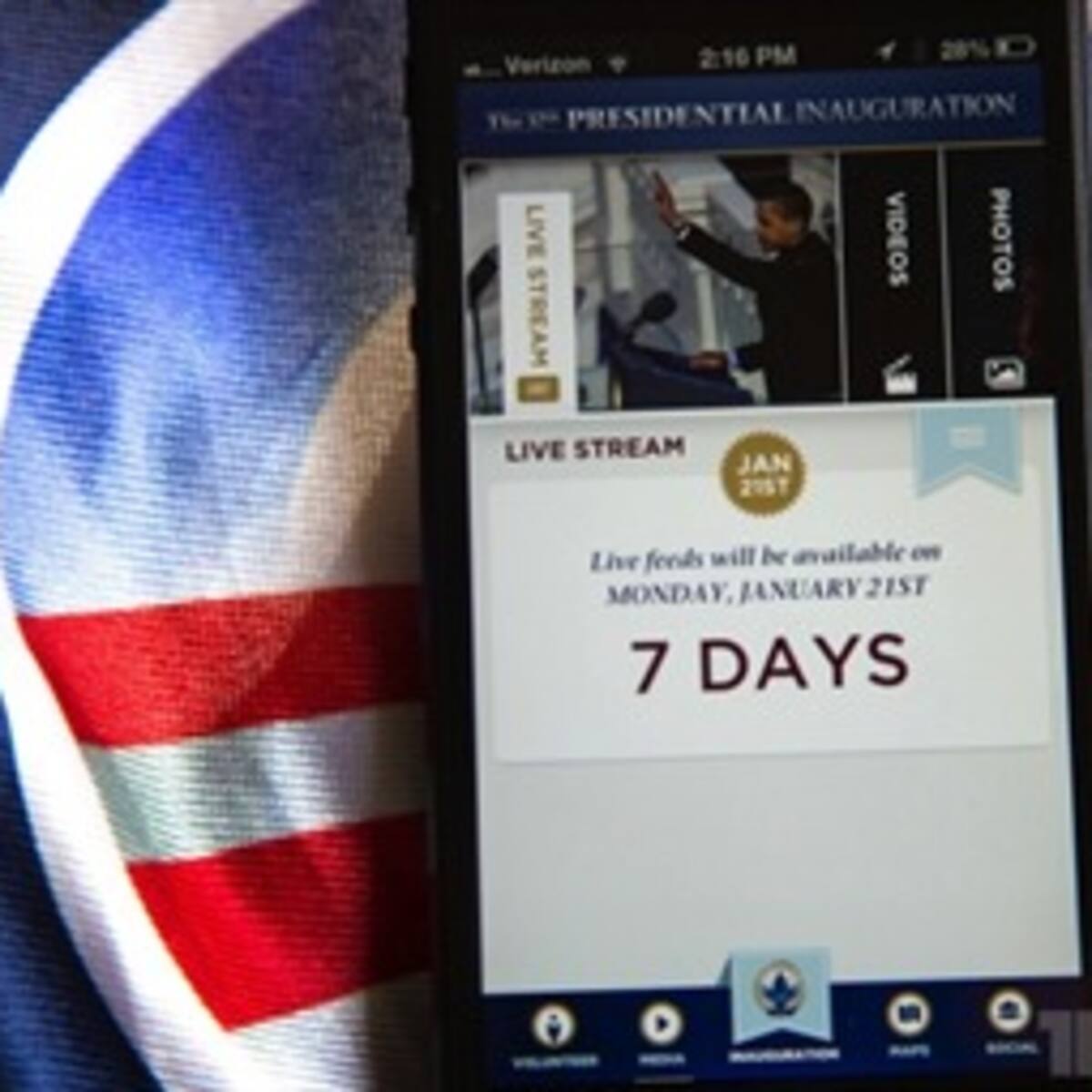 Lanzan aplicación para smartphones dedicada a toma de posesión de Obama