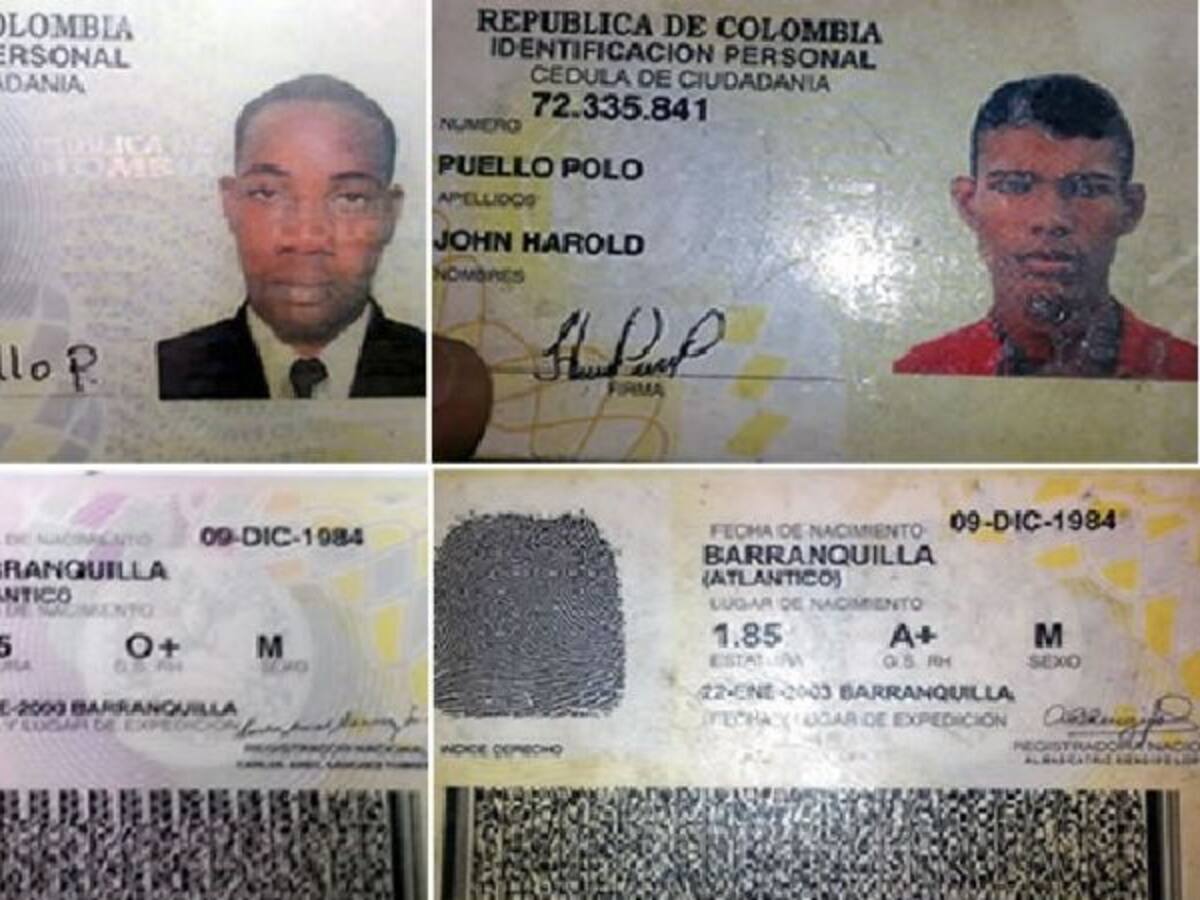 Policía hacía requisa y hombre se identifica con nombres y cédula de un uniformado