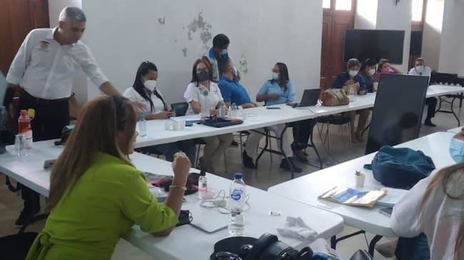Los avances fueron evaluados en reunión con asesores del Ministerio de Salud