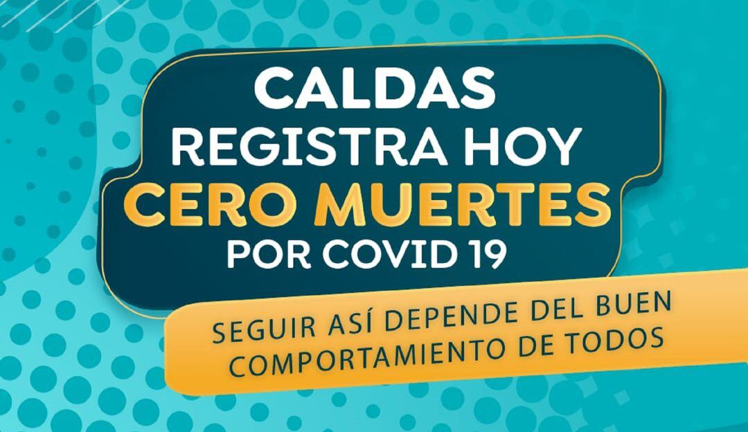 Cero personas fallecidas por COVID-19 el 12 de septiembre de 2021