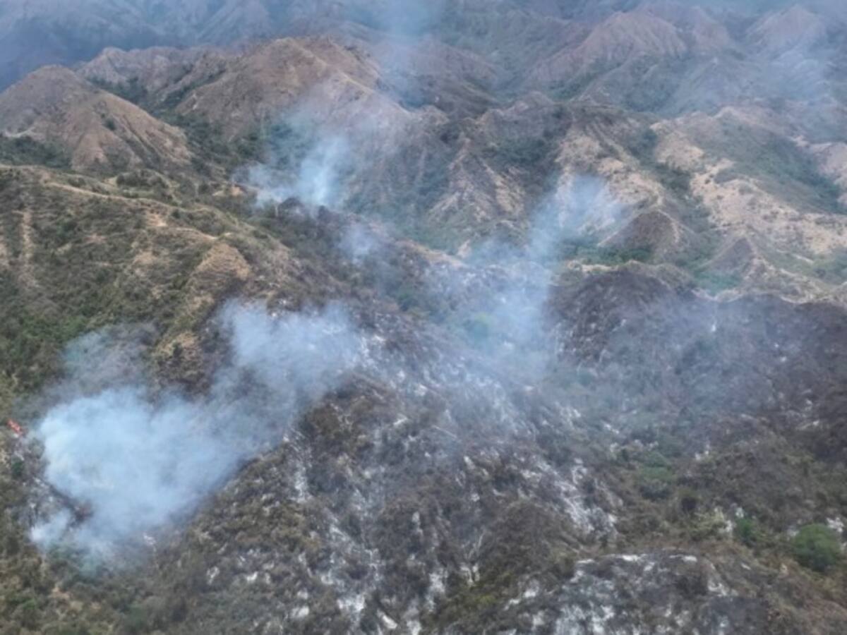 Incendios forestales azotan al departamento del Tolima