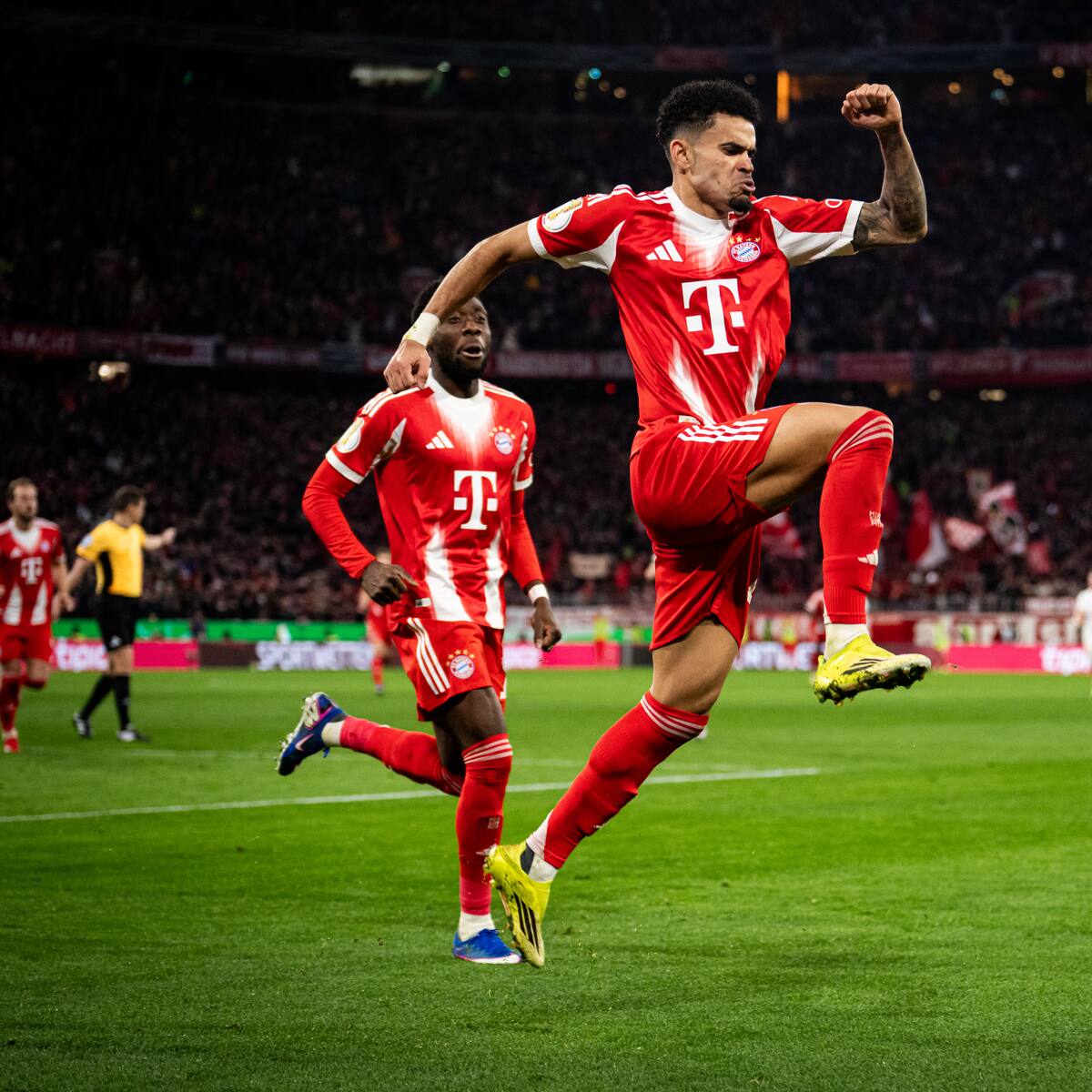 Gol de Luis Díaz en Bayern Múnic vs RB Leipzig por Copa de Alemania: véalo acá