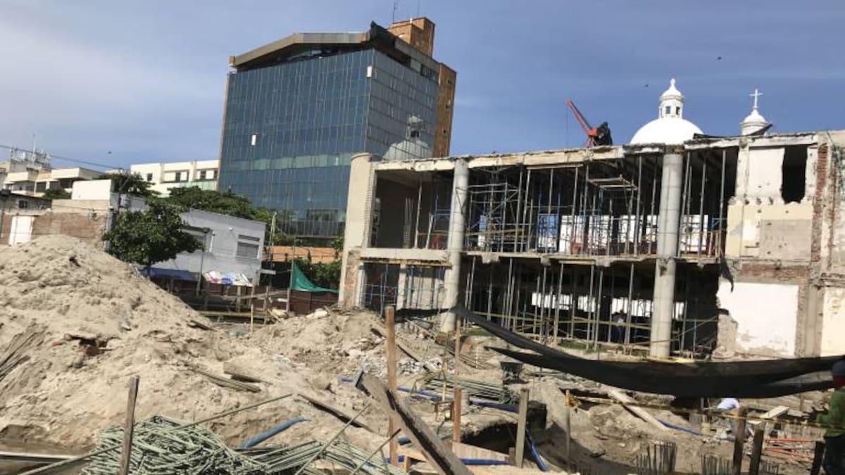Obras del Teatro Santa Marta, afectadas por nivel freático