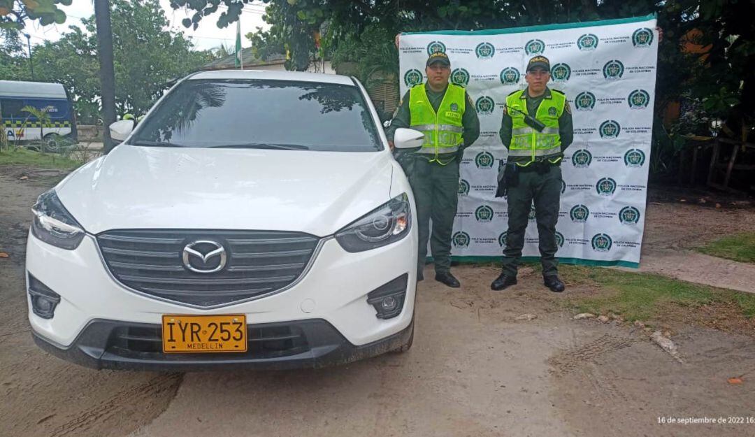 Las autoridades verificaron a través del RUNT la irregularidad