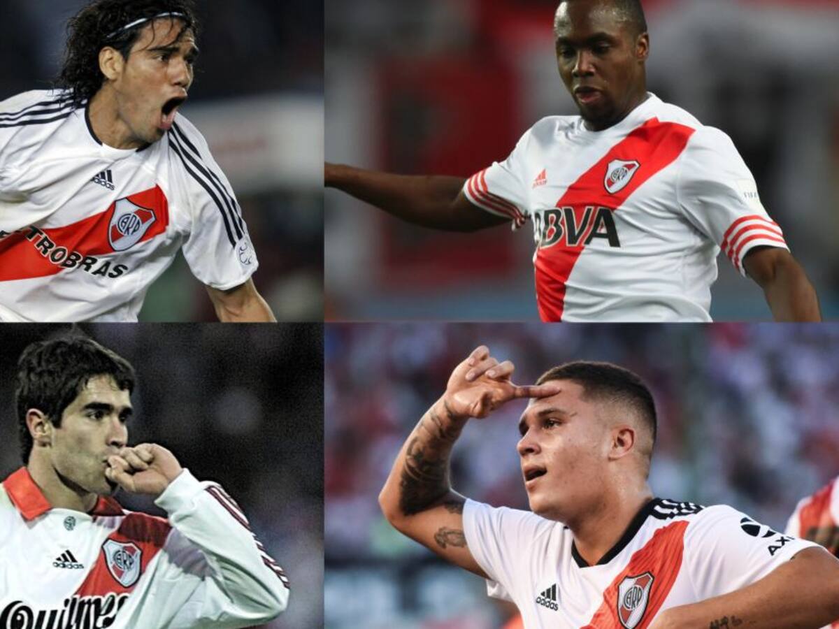 Los futbolistas colombianos que han vestido la camiseta de River Plate