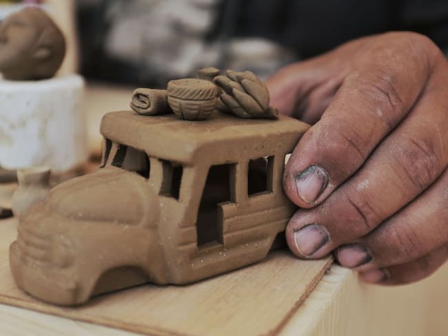 Producción de artesanías está contaminando el aire en Ráquira, Boyacá