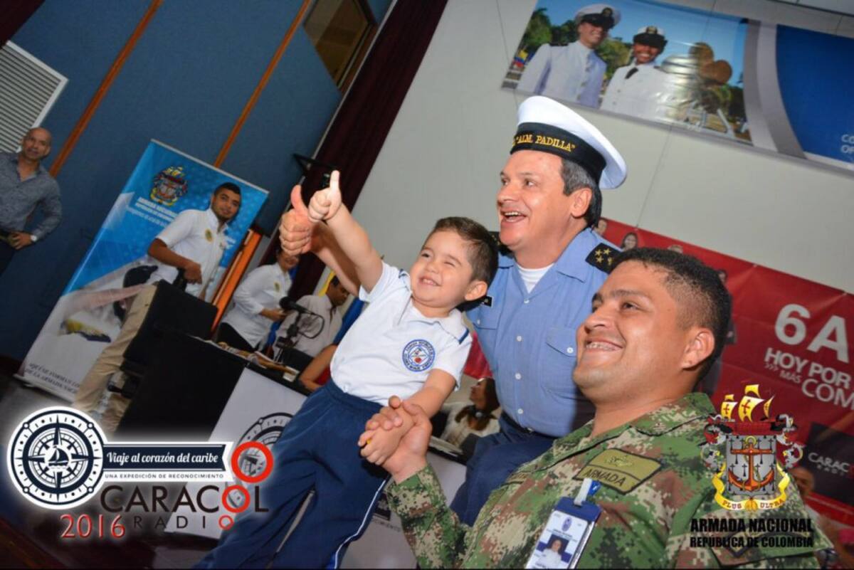 Don Jediondo acompaña la visita de 6AM a Cartagena