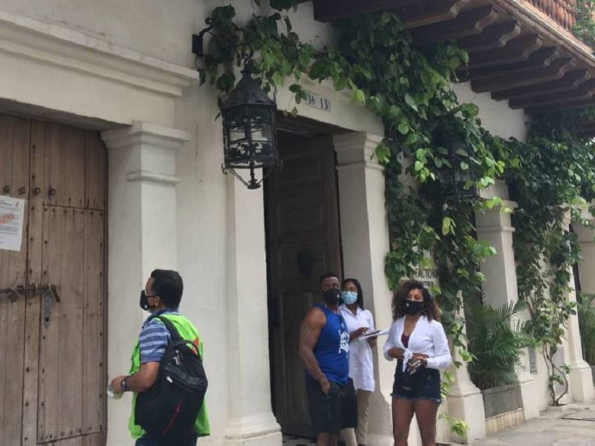 Suspendieron obras en inmueble del Centro Histórico de Cartagena